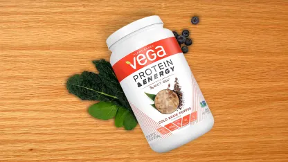 2-Pack: VEGA Protein & Energy Coffee Protein Powder with MCT Oil (3.86 lb Total)