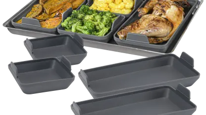 2-Pack: Allstar Handy Sheetz Silicone Baking Trays (4 Small & 4 Large Trays)