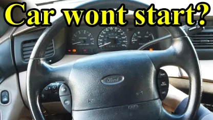 When my car won't start, I ...