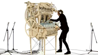 Wintergatan - Marble Machine (music instrument using 2000 marbles) (had to share)