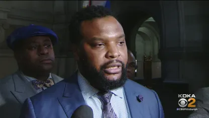 Representing on the local news this morning