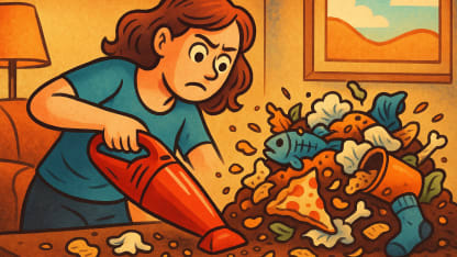 I use a handvac for: