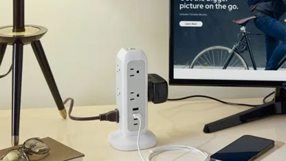 Verbatim 15-Outlet Power Tower with 11 AC, 2 USB-C and 2 USB-A [MEMBERS ONLY]
