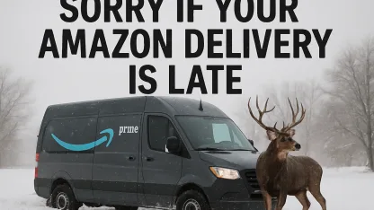Sorry if your Amazon delivery is late.