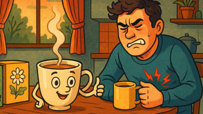 What is the best tea for an upset stomach?