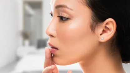 1.0 Carat TW Lab-Created Diamond 14K White Gold Stud Earrings