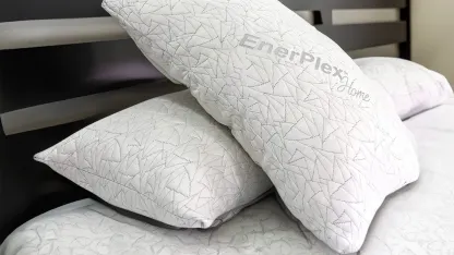 2-Pack: Enerplex Memory Foam Pillow With Extra Foam