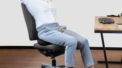 Bonmedico Firm Orthopedic Memory Foam Donut Pillow