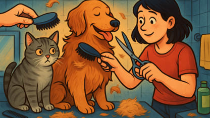 Do you groom your pets?