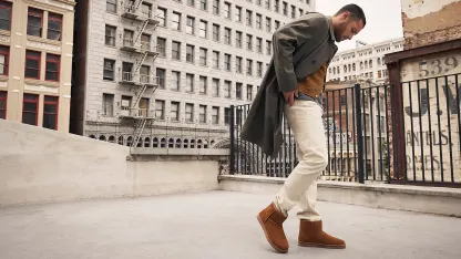 Koolaburra by UGG Men's Suede Mini Boots