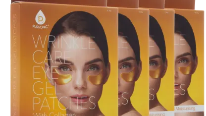 Pursonic Anti-Aging Wrinkle Care Gold Under Eye Collagen Patches (24 Pairs)