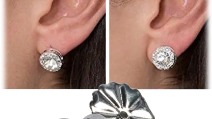 ASOTV Amazing Ear Lifters Heavy Earring Support Backs (4 Pairs)