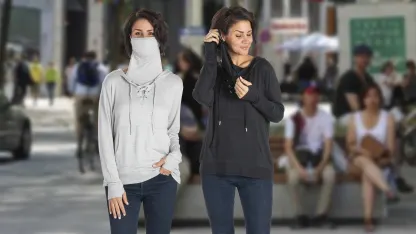 Adyson Parker Solid Protective Hoodie