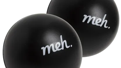 2-Pack: Meh Stress Balls