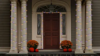 4-Pack: Halloween Solar-Powered String Lights