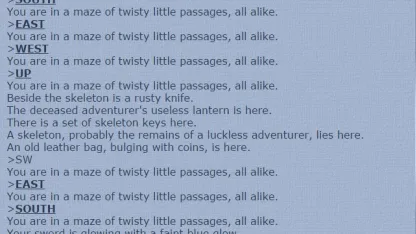 Twisty Little Passages, All Alike IRK