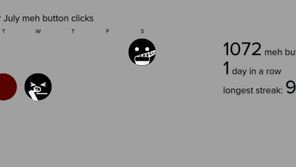 999 Meh Faces, and well crap...