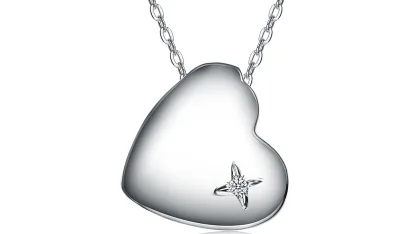 Relaveno Diamond Heart Pendant