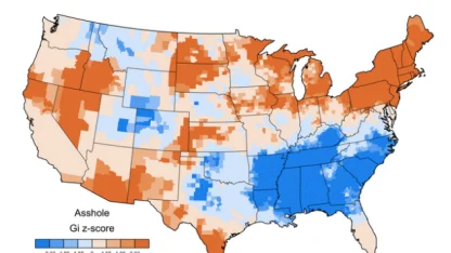 NSFW - The words America uses to curse, mapped.
