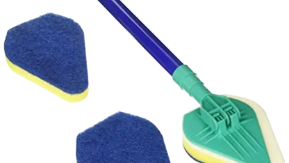 Clean Reach Extendable Scrubber with Replacement Pads