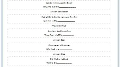 Scavenger hunt:: The hunt for baby.