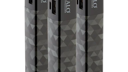 3-Pack: Halo Shine 3,000mAh 2-in-1 Flashlight Power Bank