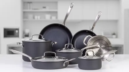 Cuisinart 11-Piece Hard Anodized Nonstick Cookware Set