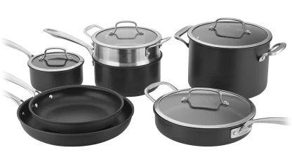 Cuisinart 11-Piece Hard Anodized Nonstick Cookware Set