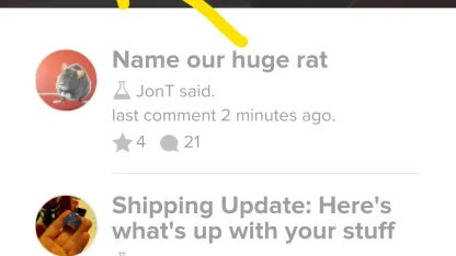 I like the new forum features!