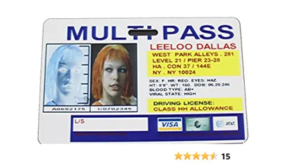 Ink for IRKs, Leeloo Dallas Edition