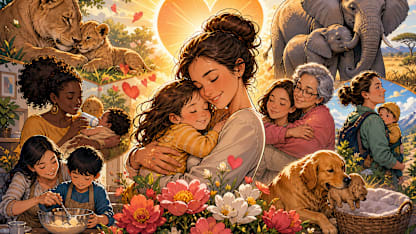 Have a happy day all you mothers...