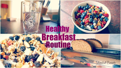 My breakfast routine: