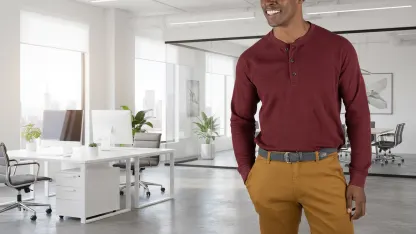 Tailor Vintage Airotec Performance Cotton Stretch Waffle Shirt