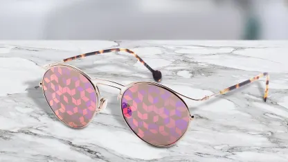 Dior Origins Gold Havana Sunglasses