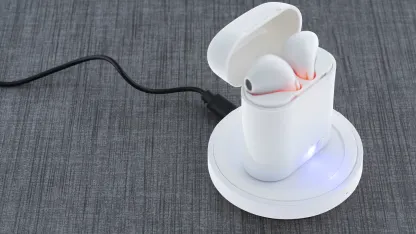 True Wireless Charging Earbuds with Charging Pad