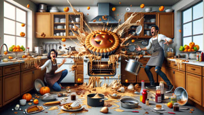 The worst kitchen accident I've had is: