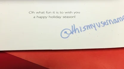 Aww @thismyusername, you shouldn't have.