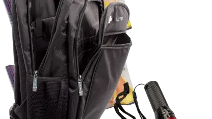 Backpack, Flashlight, And Confectionery Accessories Bundle