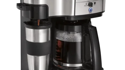 Hamilton Beach 2-Way Single Serve and Full Pot Coffee Maker