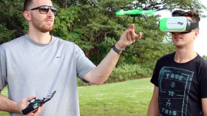 Galactic II Streaming HD Drone, VR Headset & Nano Drone Bundle