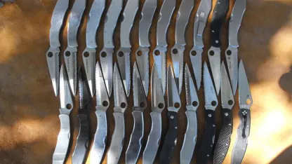 What, no "how many knives do you own" poll?