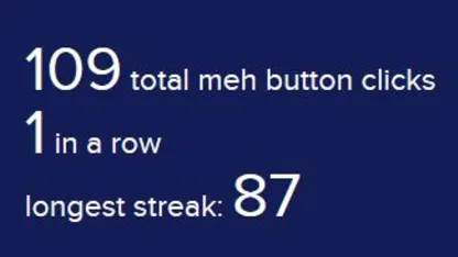 Well, that was fun while it lasted.