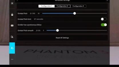 Setting Gimbal Yaw Limits?