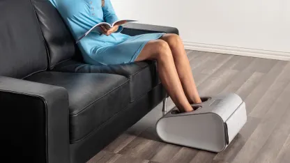 Sharper Image Shiatsu Compression Foot Massager with Heat