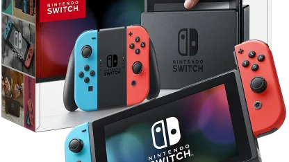 Nintendo Switch (Neon Blue & Red)