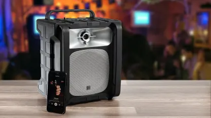 Altec Lansing Sonic Boom Portable Waterproof Speaker (Refurbished)