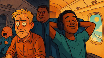 What's the worst (or best) thing about air travel?