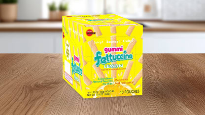 20-Pack: Lemon Gummi Fettuccine