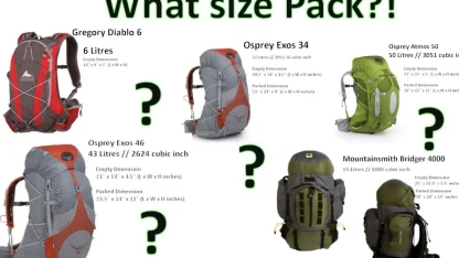 What size of backpack