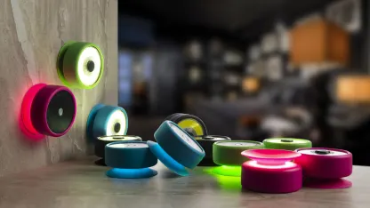 4-Pack: COB LED Magnetic Suction Puck Lights